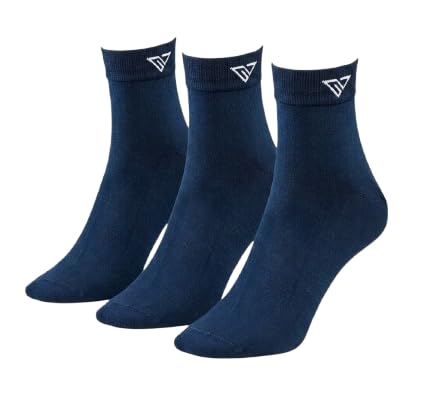 verosmart Men's Mercerised Cotton Ankle Socks | Soft & Breathable | Moisture Absorbent | Anti-Odour Socks-picture-10