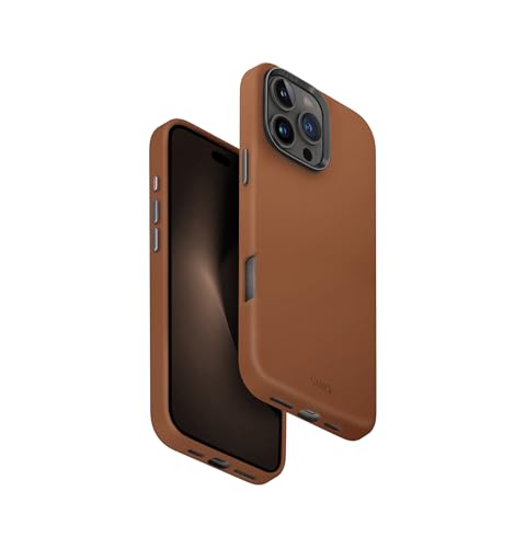 Coque iPhone 16 Pro Max UNIQ Lyden caramel aimantée MagClick 2024