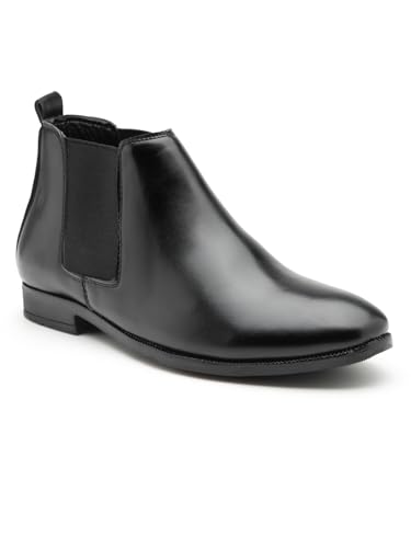 Image of Men's Slip On Fashion Chelsea Boots | High Tops, Soft Cushioned Insole, Comfortable Fit, Trendy, Stylish Boots