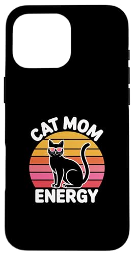 Cat Mom Energy �X�}�z�P�[�X iPhone 16 Pro Max �p