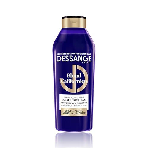 DESSANGE - Shampoing Bleu Nutri-Correcteur Blond Californien...