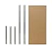 Produktbild shelfplaza® HOME 100x60cm Fachboden-Set komplett für Steckregale in verzinkt/HDF-Fachboden/zusätzliche Fachböden für Schwerlastregale