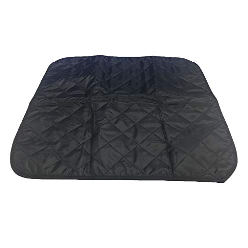Blesiya Fauteuilbeschermer Bankbeschermer Fauteuilbeschermer Bankhoes Armleuningen voor 1-zits Bank - Zwart - Afbeelding 4