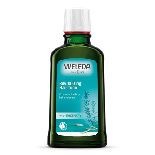Weleda Rosemary Oil Revitalising Hair Tonic Hair Growth Thinning Hair Hair Loss Healthy Scalp Women & Men Natural & Organic Vegan Zero Plastic 100ml