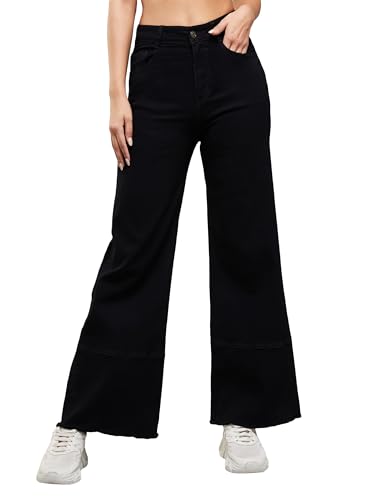 Image of Dolce Crudo High Rise Wide Leg Jeans for Women