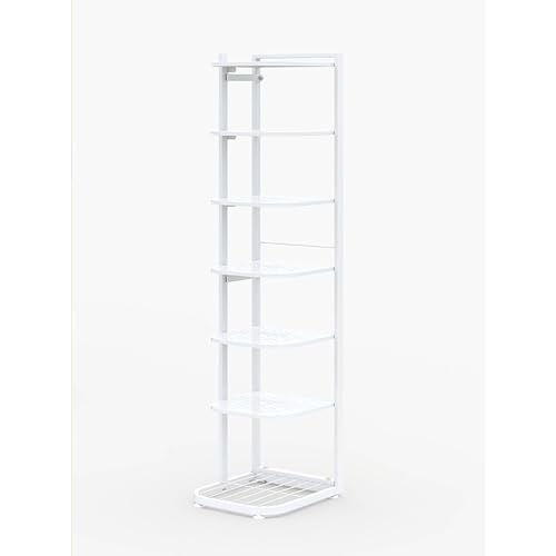 Étagère à chaussures en métal CLSDRZC tour de rangement verticale pour l'entrée