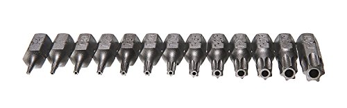Ares 70093-13-Piece Tamper Resistant Star Bit Set - S2 Cnc'd Security Bits - Storage Holder Included #TOP3