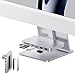 PULWTOP USB C Hub with NVMe SATA SSD Enclosure for iMac 24 inch M1/M3/M4 & Studio Display, iMac Accessories with USB A/C 10Gbps, 2 x USB A 2.0, SD/TF - Silver
