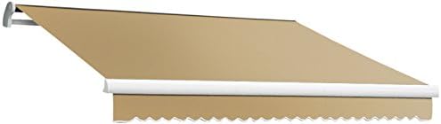 Awntech Retractable Awning Right Motor 14'W x 11/16'H x 10'D Tan
