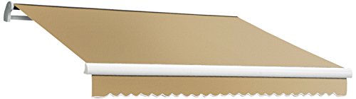 Awntech Retractable Awning Right Motor 14'W X 11/16'H X 10'D Tan #TOP1