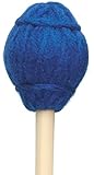Mike Balter 13R Ensemble Series Medium Marimba Mallets with Rattan Handles, Blue