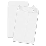 Quality Park Redi-Strip Catalog Envelope, 6.5 x 9.5 Inches, Box of 100, White (44334)