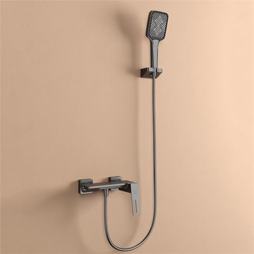 Robinet de baignoire cascade mural blanc pour remplacer un vieux mitigeur
