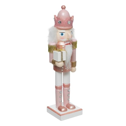 Déco de Noël Casse-Noisette Rose H 25 cm - Feeric Christmas