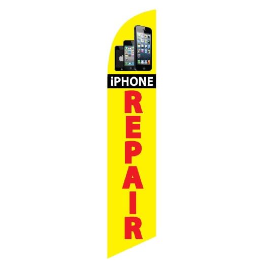 Eye-Catching iPhone Repair Feather Flag Kit