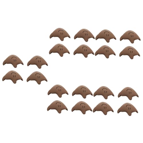 Protège angle bébé en gel de silice marron IMIKEYA pour table - 2