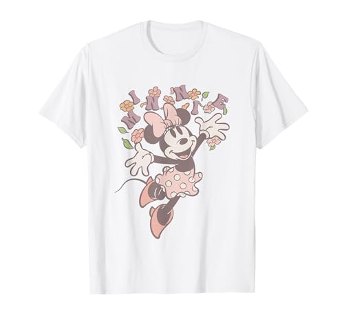 Disney Minnie Mouse Classic Minnie with Flowers T-Shirt