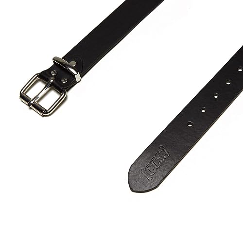 [CCS] Vegan Leather Belt - Black - 28"- 32"2