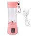 licuadora Portátil Recargable USB 6 Cuchillas 380ml Vaso Mezclador Compacto para Frutas y Batidos Ideal para Casa Oficina y Viajes Imagen de licuadora Portátil Recargable USB 6 Cuchillas 380ml Vaso Mezclador Compacto para Frutas y Batidos Ideal para Casa Oficina y Viajes
