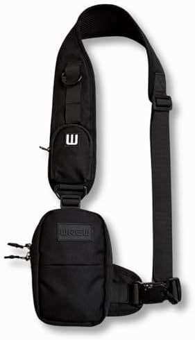 Small Sling Bag for Men-Cross body bag with Keyholder,Mini Chest bag for Women- Multipurpose Travel Backpack for Hiking