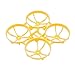 Produktbild ABZEKH Zubehör für Drohnen for Meteor75 Pro FPV Drone Frame for KIT 1S Micro Brushless Whoop Meteor 75 for FPV Racing RC for Drone Quadcopter Frame(Yellow)