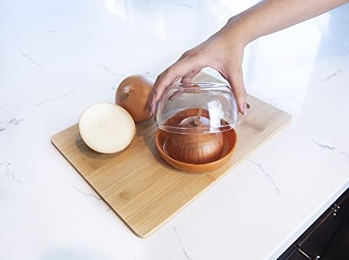 MSC International Joie Fresh Flip Saver Food Storage Pod for Onion, Keep Fruits & Vegetables Fresher Longer