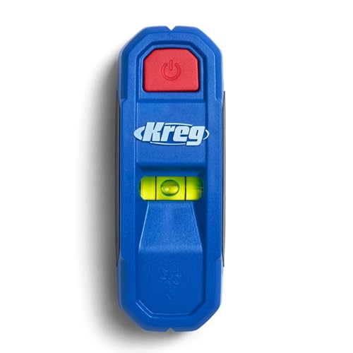 Kreg KMM1000LZ - Kreg Magnetic Stud Finder with Laser-Mark - Stud Finder & Wall Scanner - Magnetic Stud Finder Tool - with Precise Stud Magnet