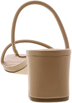 Calvin Klein Women's BECCY Heeled Sandal, Nude 110, 7 | Image 5