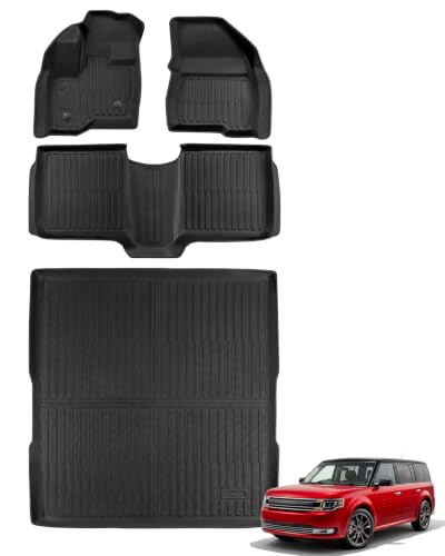 for Ford Flex 2009-2019 Floor Mats Cargo Liner