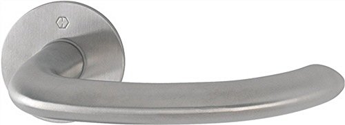 Preisvergleich Produktbild Türdrücker-Paar Marseille E1138Z / 849 mit Drückerrosette rund Edelstahl F69