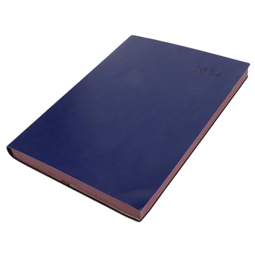 Cuaderno de notas de planificación académica azul y organizador planificador diario de oficina