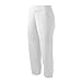Mizuno Select Non-Belted Low Rise Fastpitch Pant (Large, White)