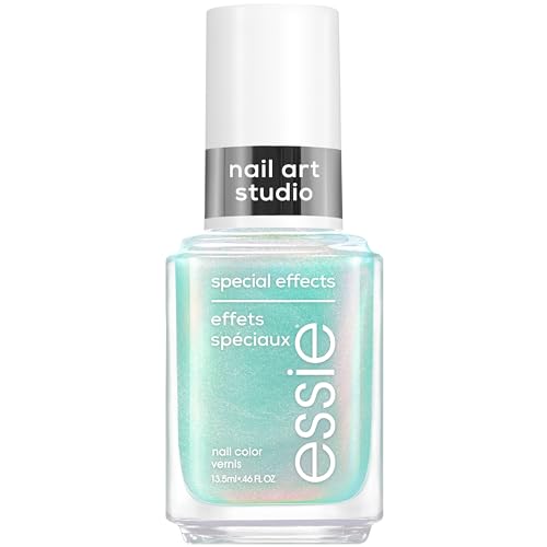 essie Nail Art Studio Special Effects Chrome Polish Vegan Aqua Nail Polish Mystic Marine 0.46 Fl Oz