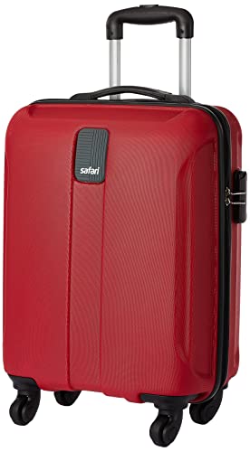 Safari Thorium Sharp Antiscratch 55 Cms Polycarbonate Black Cabin 4 wheels Hard Suitcase Rs.1999