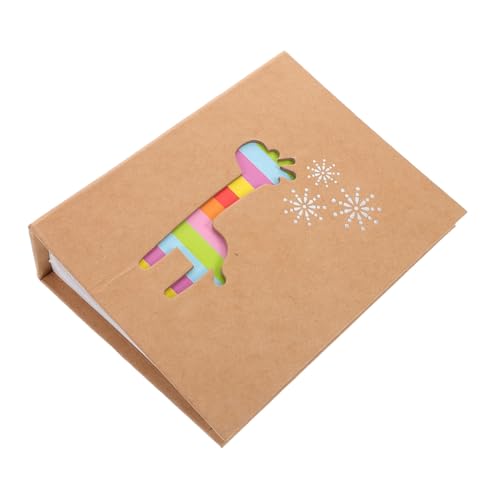 Lurrose Álbum De Crecimiento Infantil Para Insertos Álbum De Fotos Para Bebés Páginas Para Pequeños Libro De Almacenamiento Para Eventos Escolares