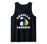 Orgullo Canario Bandera Islas Canarias Orgullo Canarias Orgullo Camiseta sin Mangas