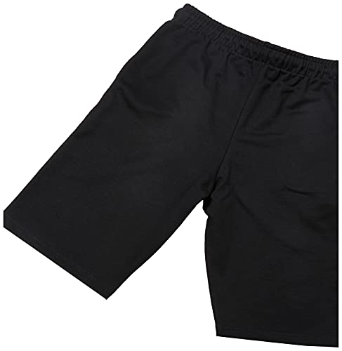 Bermudas Basicamente Lisa, menino, Preto, 10