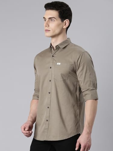 Image of Majestic Man Men Classic Slim Fit Pure Cotton Casual Shirt