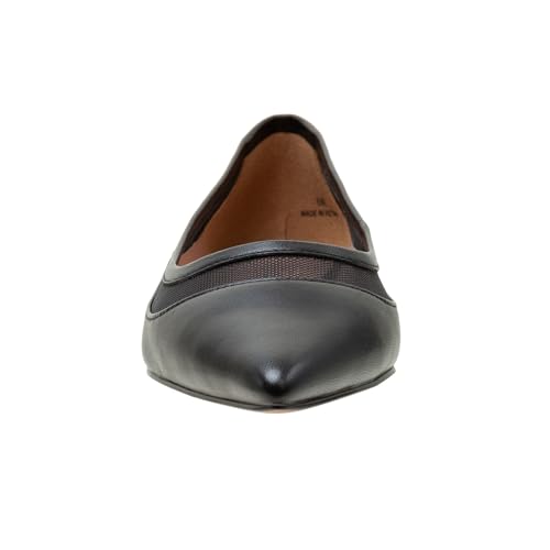 Linea Paolo - Novah - Womens Mesh Leather and Velvet Flats3