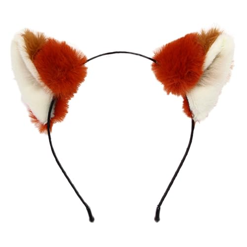 AHPAHP Cartoon Movies Animal Headbands Cute Fox Ears Headband Halloween Christmas Cosplay Party Costume Accessories