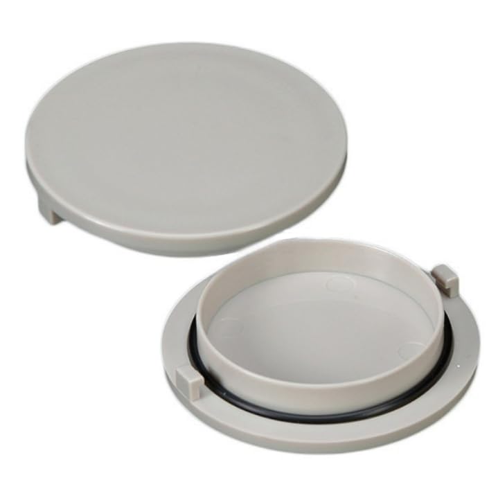 AmeriCan Goods Dental DCI International Vacuum Canister Type A Canister & Accessories 2 1/8”Complete Set Canister, Lid, Adappter, Plug, O-Ring (Lid)