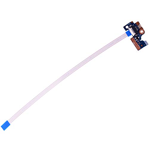 Deal4GO Power Button Board w/Cable LS-E791P NBX00026H00 Replacement for HP Pavilion 15T-BR 15Z-BW 15-BS 250 G6 255 G6