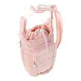 ifundom Bolsa Portabotellas Deportiva Multifuncional con Funda Aislante para Botella Grande Correa Ajustable Cruzada Resistente y Portátil para Senderismo Ciclismo y Reutilizable