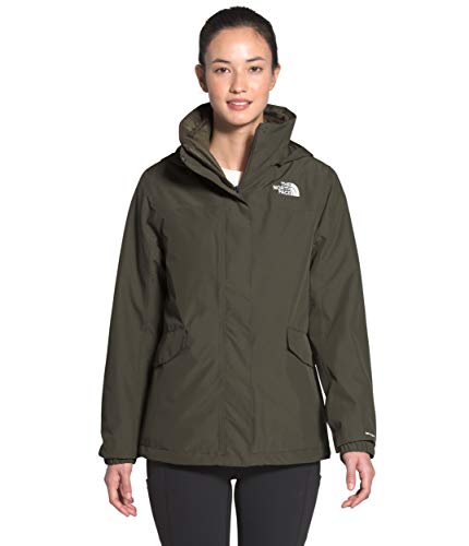 The North Face Osito Triclimate - Chaqueta para mujer, color verde topo,...