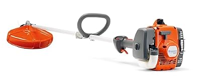 Husqvarna 122LK Grass Trimmer, 22-cc 2-Cycle, 17-inch Straight Shaft Gas Weed Eater with T25 Head, 967628201, Gifts for Men