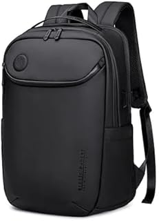 15.6-inch Laptop Backpack, Water Resistant, Black, USB Port, 48cm x 31cm x 18cm