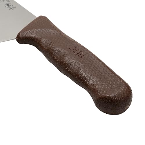 Winco 8" Commercial-Grade Chef's Knife with German Steel Blade, Brown by Winco - Used condition - Image 2