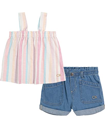 Image of Calvin Klein Girls 2 Pieces Short Set