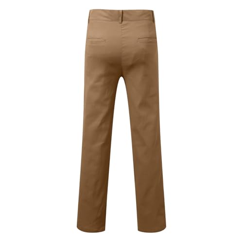 Men's Spring and Summer Solid Color Twill Stretch Fashion Youth Street Slim Pencil Skinny Suit Pants3