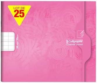 Fogli Mobili Calligraphe Clairefontaine - 100 Pagine Quadretti, 17x22 Cm, Carta 90g